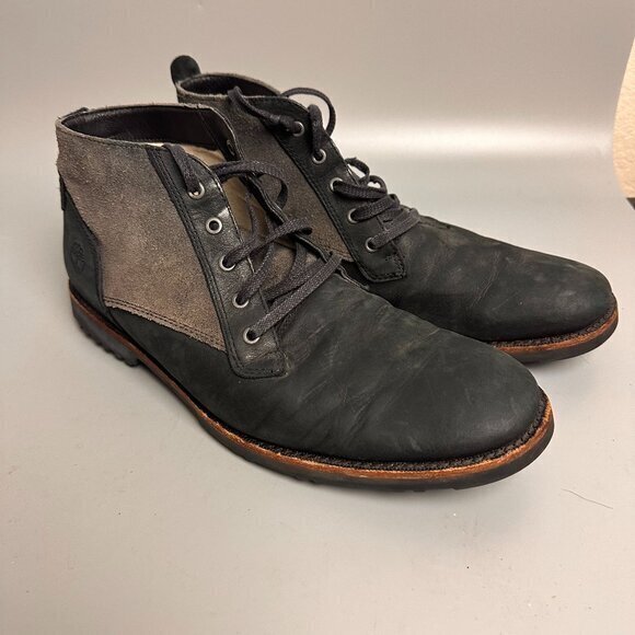 Timberland Herren Kendrick Stiefel chukka boots‎ shoes mens size 10.5 black gray - Picture 1 of 8